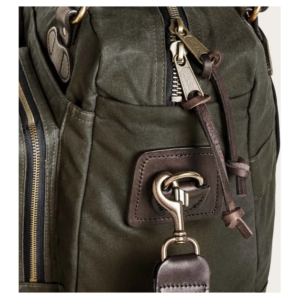 Rejsetasker<Filson 48-Hour Tin Cloth Duffle Bag Grøn