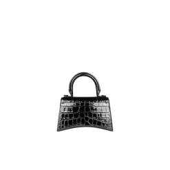 Bæltetasker^Balenciaga Hourglass Håndtaske Sort