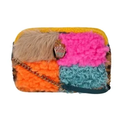 Skuldertasker<Kurt Geiger Hoxton Fur Crossbody Taske Multifarvet