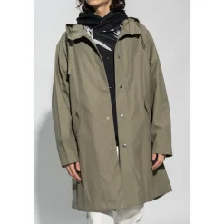 Frakker<Jil Sander Hættefrakke Grøn