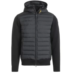 Jakker^Parajumpers Hættetrøje med Duvet Finish Sort