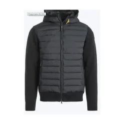 Jakker^Parajumpers Hættetrøje med Duvet Finish Sort