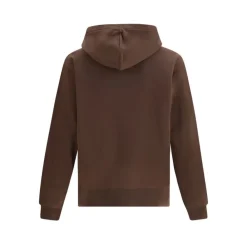 Trøjer^Jacquemus Hættetrøje med Logo Patch Brun