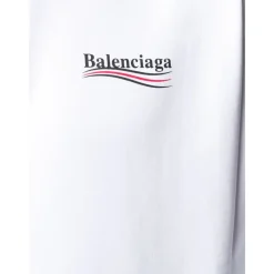 Trøjer^Balenciaga Hættetrøje med politisk kampagnelogo Hvid