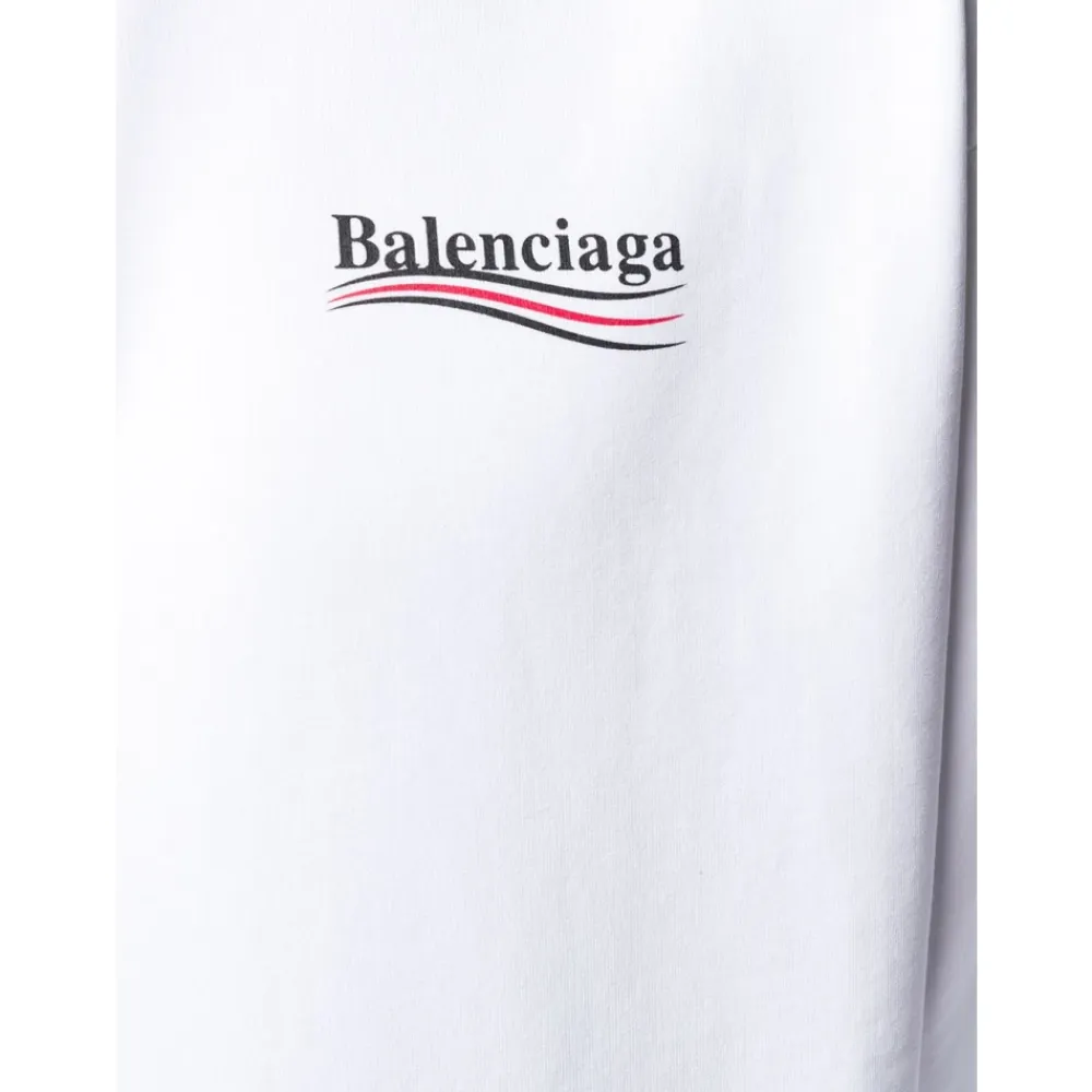 Trøjer^Balenciaga Hættetrøje med politisk kampagnelogo Hvid