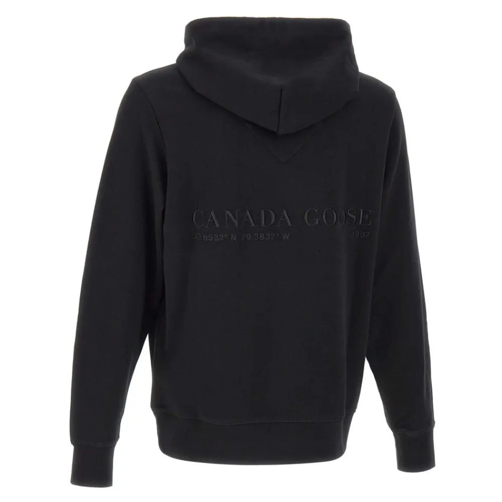 Trøjer^Canada Goose Huron Hoodie Sort