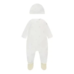 Bodystocking & Sæt^Moncler Baby Romper med Kappe Hvid