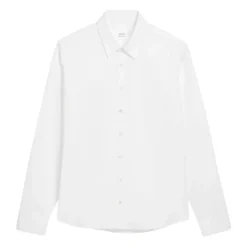 Skjorter^Ami Paris Bomuld Poplin Skjorte - Klassisk Hvid