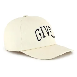 Huer & Kasketter^Givenchy bomuldshat med broderet logo Hvid