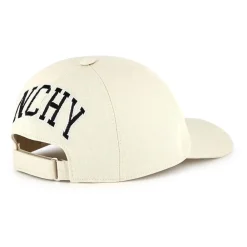 Huer & Kasketter^Givenchy bomuldshat med broderet logo Hvid