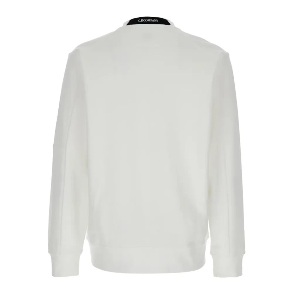 Sweatshirts^C.P. Company Crewneck Sweatshirt Hvid