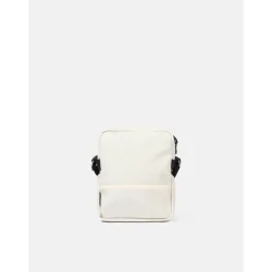 Tasker^Stone Island Crossbody Taske med Logo Patch Hvid