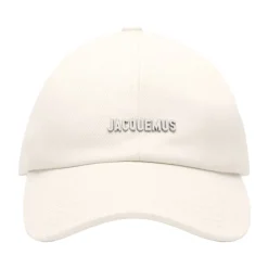 Huer, Kasketter & Hatte|Huer & Kasketter<Jacquemus Kanvas Baseball Hat Hvid