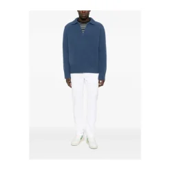 Bukser^Jacob Cohën Klassisk Straight Leg Jeans Hvid