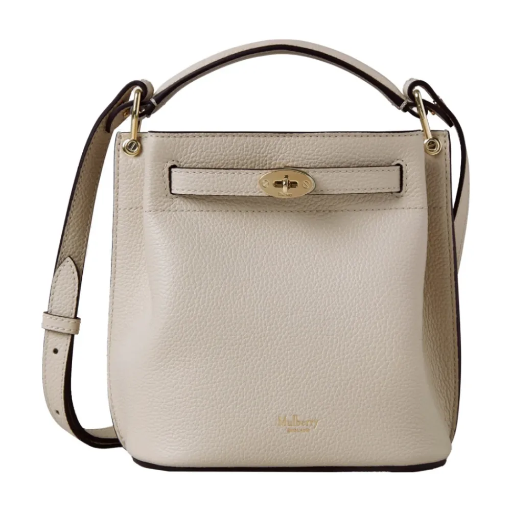 Håndtasker^Mulberry Hvid Mini Islington Spandetaske Beige