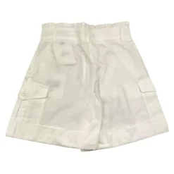 Underdele<Moncler Pige Shorts Certificeret Produkt Hvid