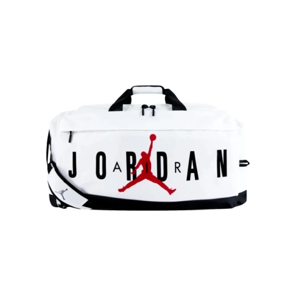 Rejsetasker<Jordan Sports Duffle Taske Velocity Hvid