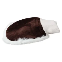 Handsker^Dolce & Gabbana Strikket Pels Håndled Fingerløse Handsker Hvid