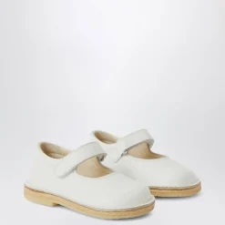Ballerinasko<Il Gufo e Ballerina Flade Sko Hvid