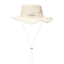 Huer, Kasketter & Hatte|Huer & Kasketter^Jacquemus e Bomuldshatte Hvid