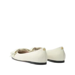 Ballerina Sko<Valentino Garavani e Bow Ballet Flats Hvid