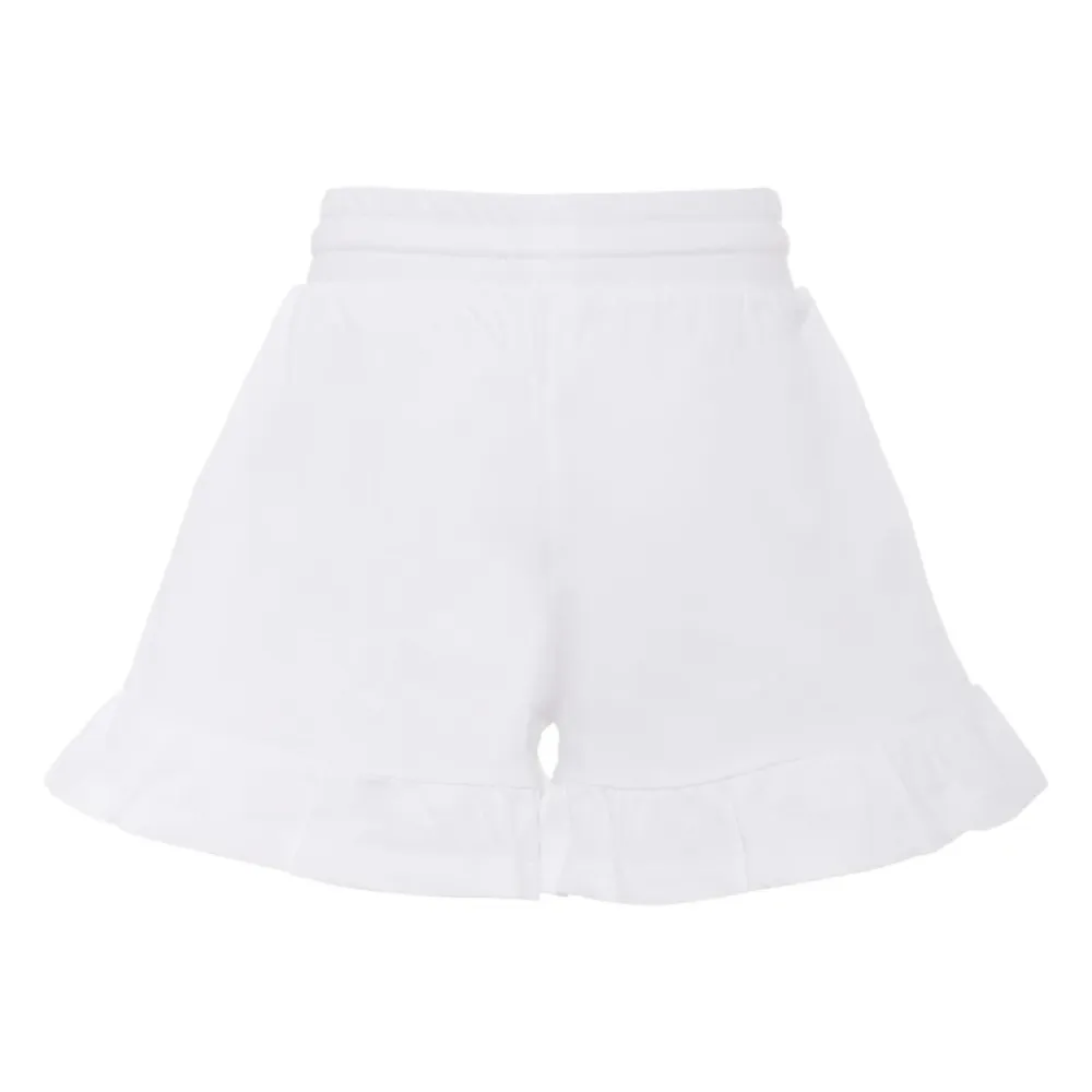 Underdele^Moschino e Casual Shorts med Teddy Bear Hvid
