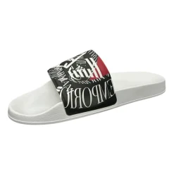 Sandaler<Emporio Armani EA7 Hvide Flip Flops & Sliders Multifarvet