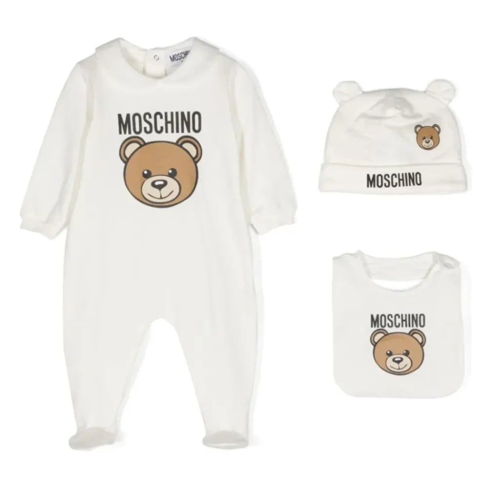 Bodystocking & Sæt<Moschino e jumpsuits til børn Hvid