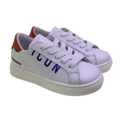 Sneakers<Dsquared2 e lave sneakers Hvid