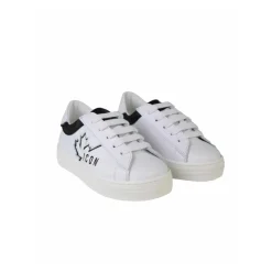 Sneakers^Dsquared2 e lave top børnesneakers Hvid