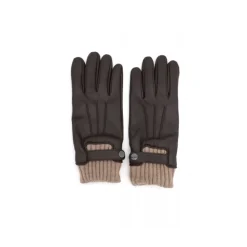 Handsker|Handsker<Hugo Hyden Leather Glove Brun