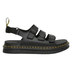 Sandaler<Dr. Martens Hydro Læder Spænde Sandal Platform Sort