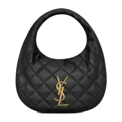 Håndtasker^Saint Laurent Icarino Quilted Handbag Sort