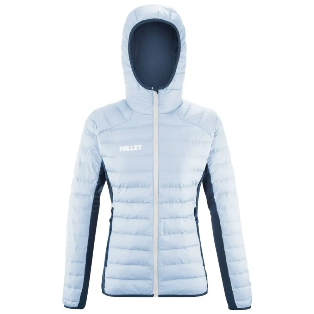 Skaljakker<Millet Iceberg Dark Denim Warm Hoodie Blå