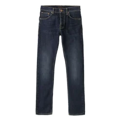 Jeans<Nudie Jeans Intense Blue Grim Tim Denim Jeans Blå