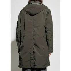 Frakker<Stone Island Isoleret frakke Let Kompakt Touch Poly-TC Grøn