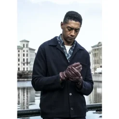 Handsker<Hestra Italiensk Lammeuldshandsker Brun
