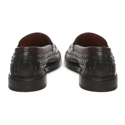 Loafers<Doucal's Italiensk Læder Flade Sko Brun