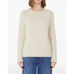 Striktrøjer & Sweatere<Weekend Max Mara Ivory Sweaters til Weekendstil Beige