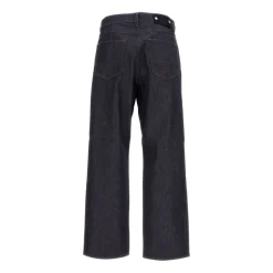Jeans<Stone Island J100006 Loose-fit Five-pocket Jeans Blå