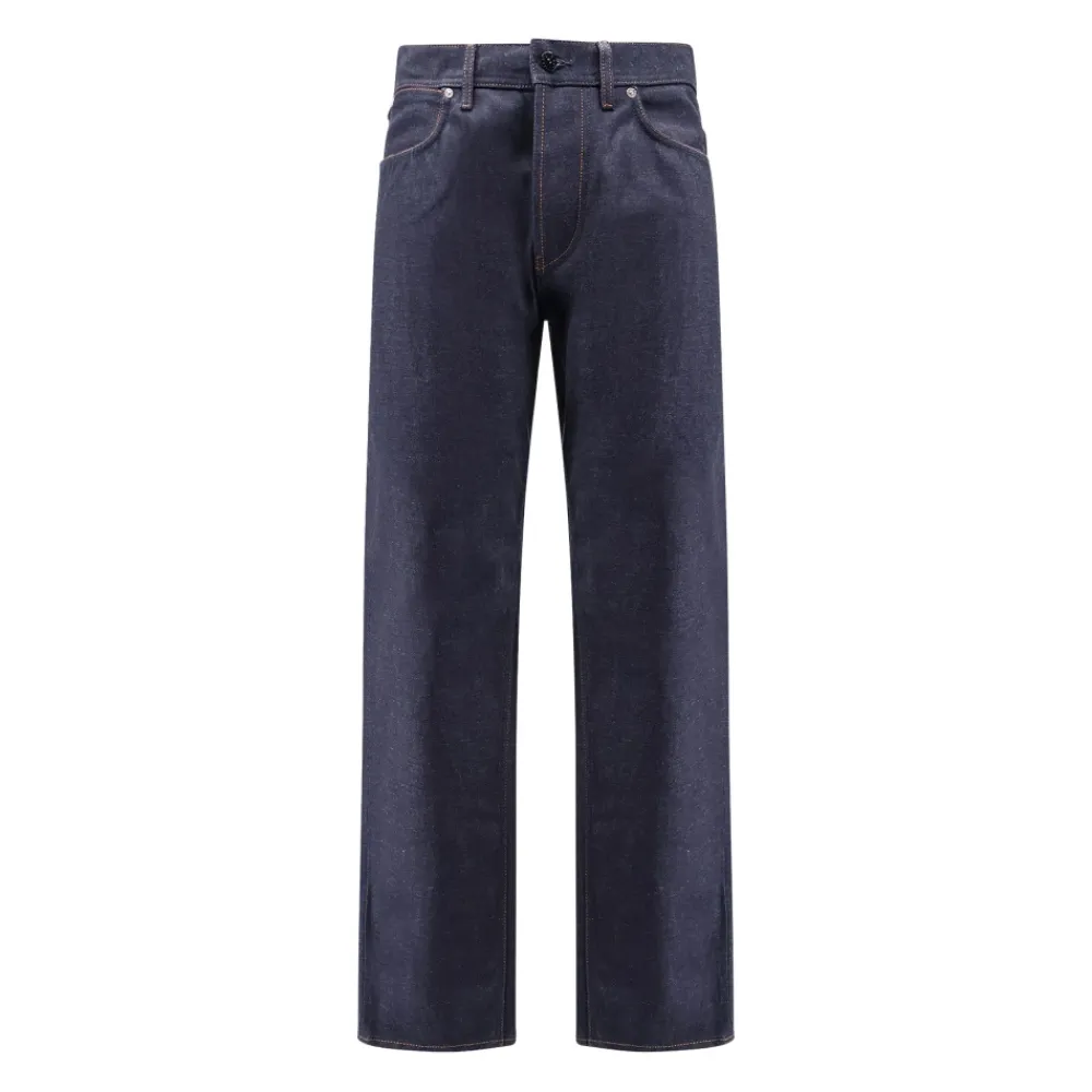 Jeans<Stone Island J100008 Selvedge Denim Bukser Blå
