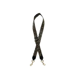 Tilbehør Til Tasker^Marc Jacobs Jacquard Logo Fabric Skuldertaske Sort