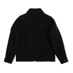 Jakker<Stone Island Jakke med logo Sort