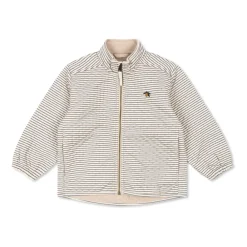 Jakker<Konges Sløjd Jakke med stribet mønster Beige
