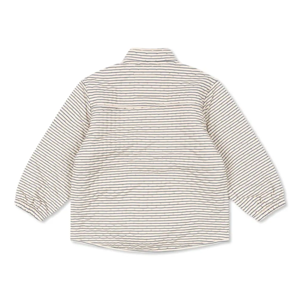 Jakker<Konges Sløjd Jakke med stribet mønster Beige