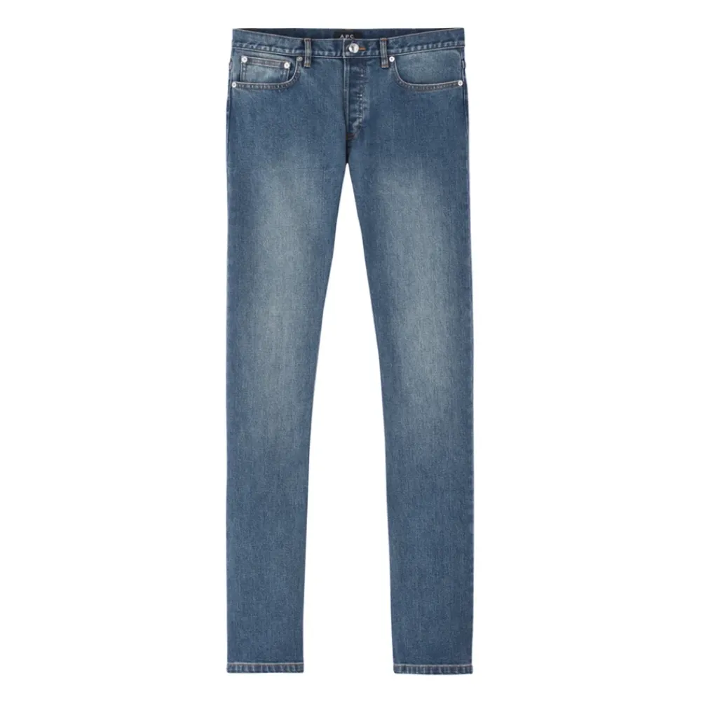 Jeans<A.P.C. Japansk Denim Slim-fit Jeans Blå