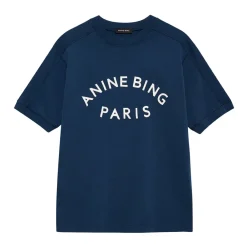 T-Shirts^Anine Bing Jaylin Top & T-Shirt Blå