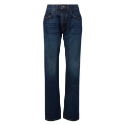 Jeans<Khaite Jean Lansing Stilfulde Denim Jeans Blå