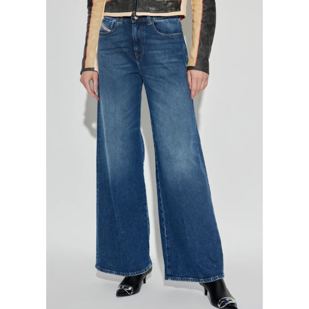 Jeans<Diesel Jeans 1978 D-AKEMI Blå