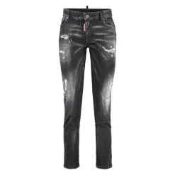 Jeans^Dsquared2 Jeans med slidt look Grå